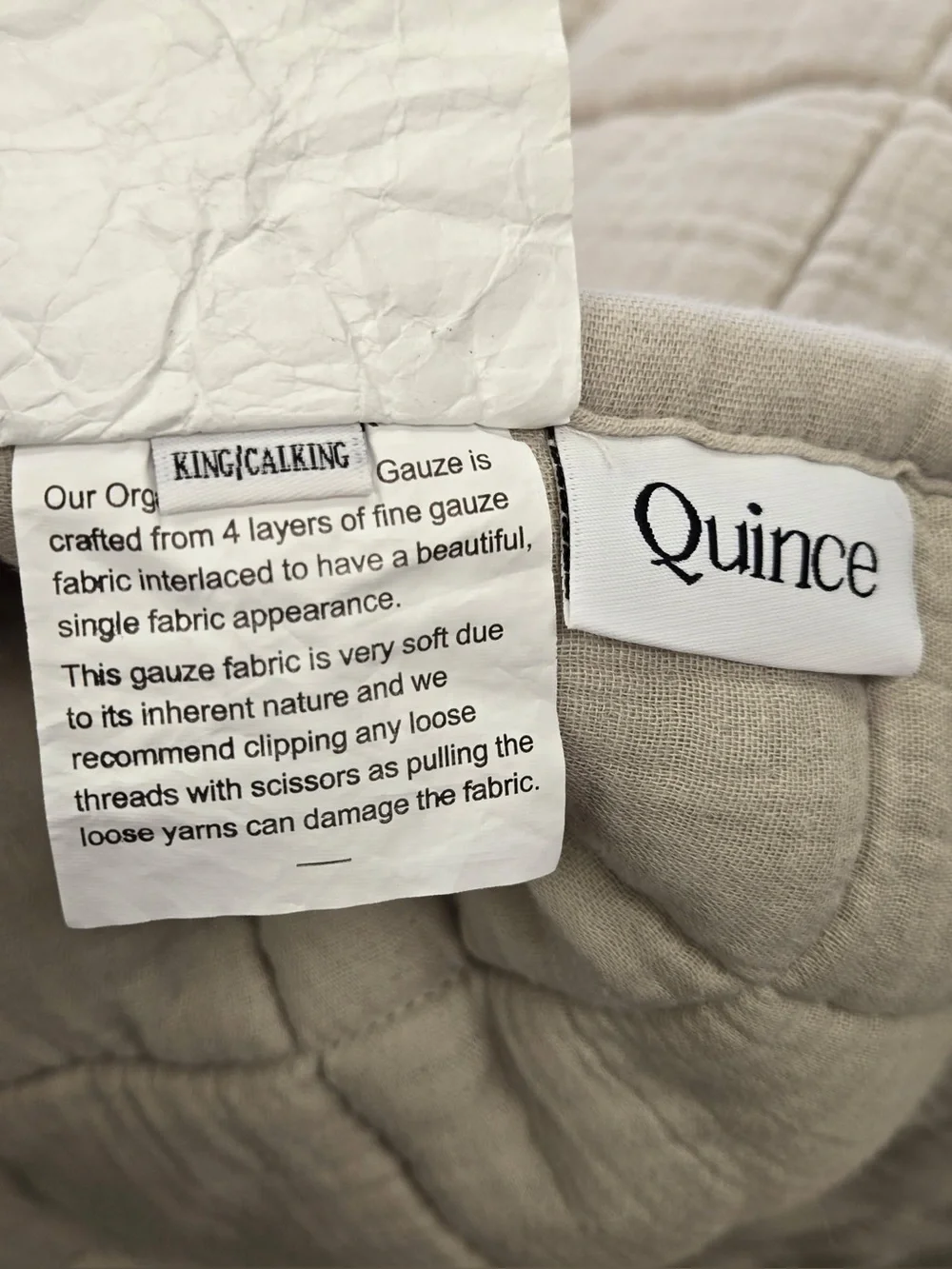Quince includes king